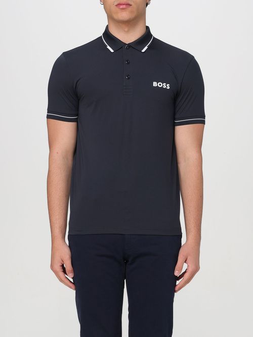 Polo Shirt Men color Blue