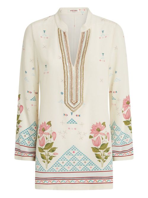 Emporio Sirenuse Jamila top - Neutrals