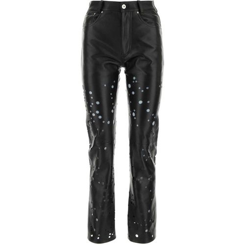 Durazzi Black Leather Pant