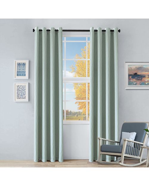 Superior Zuri Blackout Curtains With Grommet Top Header