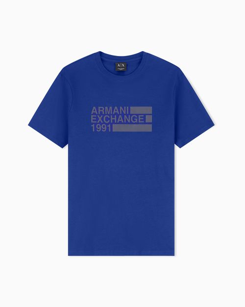 Slim Fit T-shirt in Basic Cotton Jersey