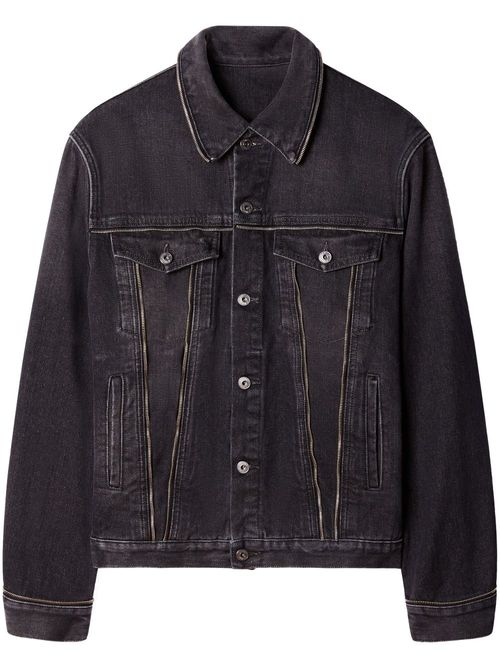 Zip Skate denim jacket - Grey