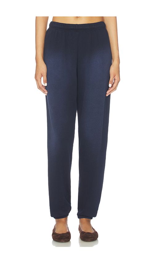 Michael Lauren George Boyfriend Sweatpant in Navy. S. Also in