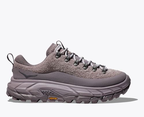 HOKA Elite Terrain System Tor Summit Shoes in Astral/Astral