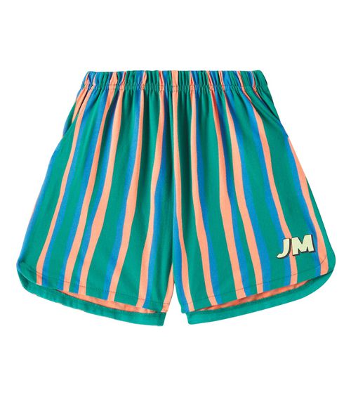 JM striped cotton shorts