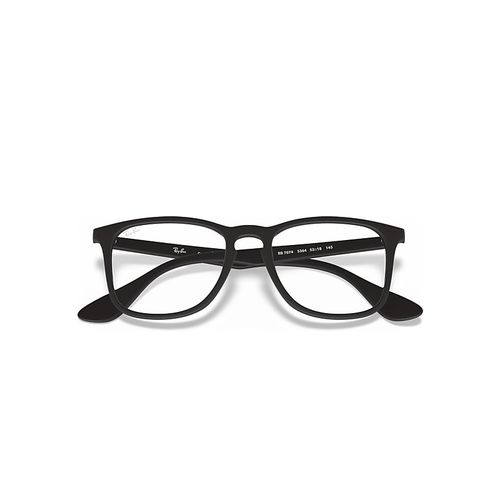 Ray-Ban Rb7074 Optics Eyeglasses Black Frame Clear Lenses Polarized 50-18