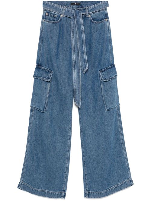 Cargo Palazzo Dream On jeans - Blue