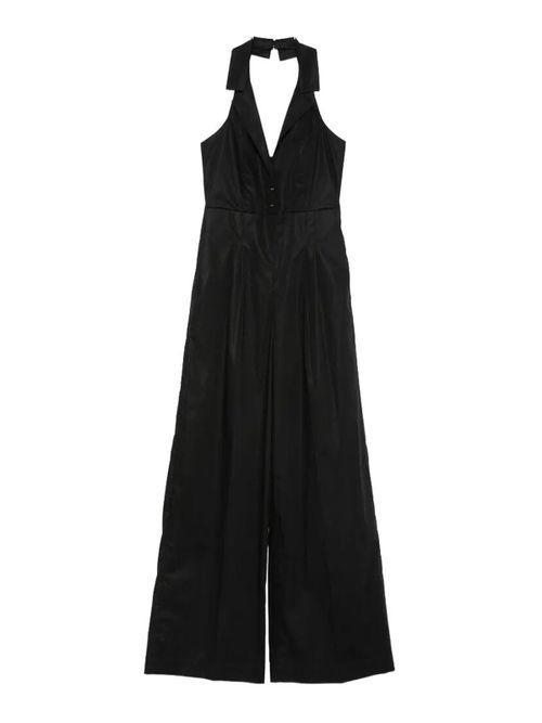 Short Sleeve Jumpsuit With Belt