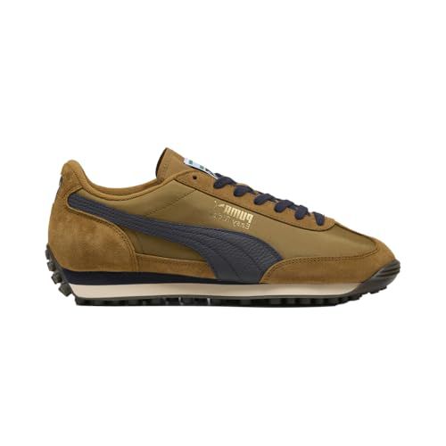 Puma Mens Easy Rider Vintage Shoes Chocolate Brown/Candy Apple