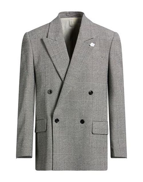 Man Blazer Black Size 40 Polyester, Wool, Elastane