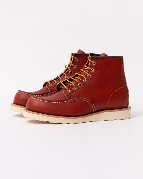 8875 Mens 6-Inch Classic Moc Toe Boot Colour: Oro Russet