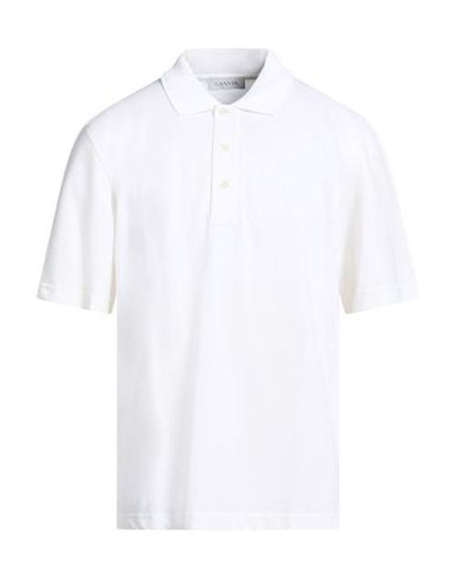 Man Polo shirt Off white Size XL Cotton