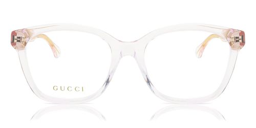 Gucci GG0566ON 004 Women's Eyeglasses Pink Size 52 - Blue Light Block Available