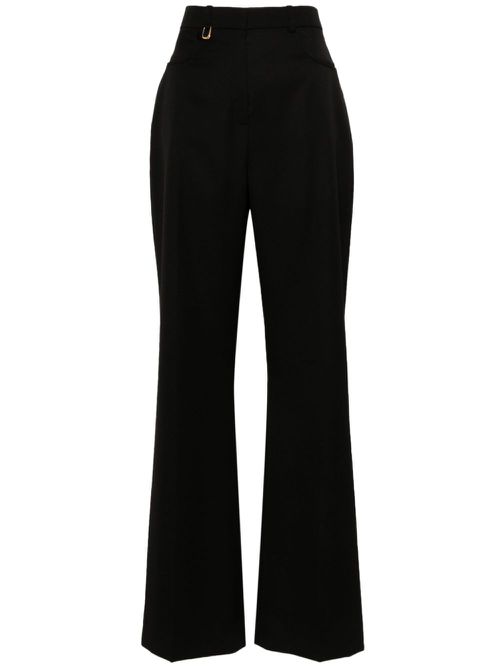 Le Pantalon Sauge flared trousers - Black