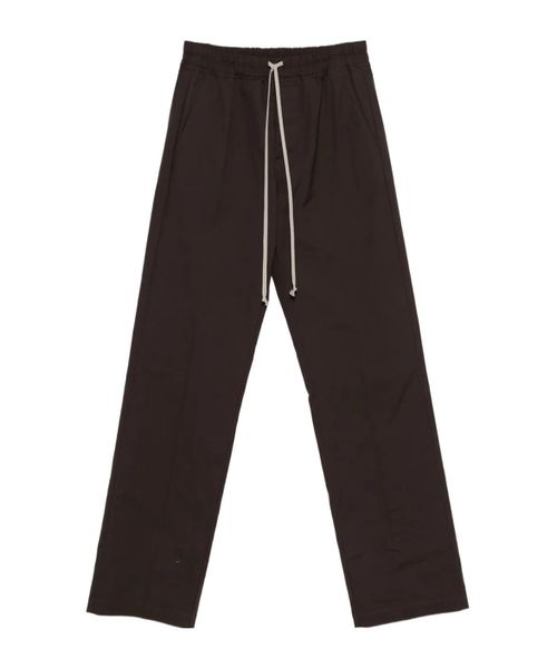 Drawstring-cuffed trousers