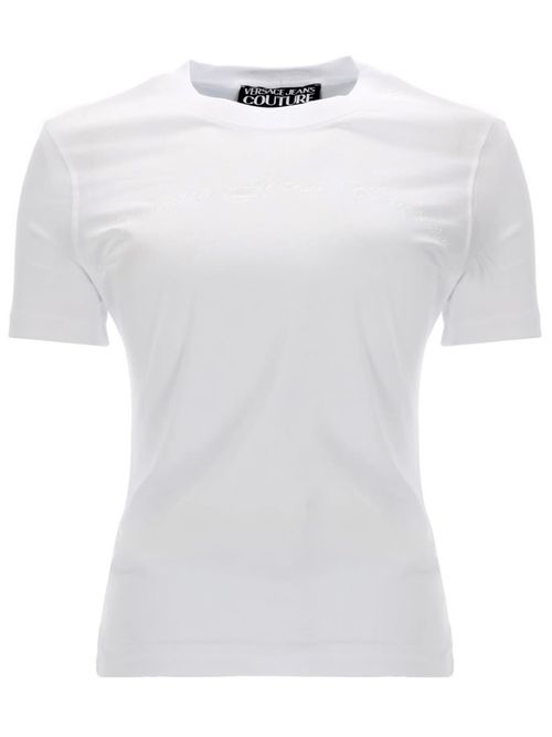 T-shirt Con Logo Glitterato