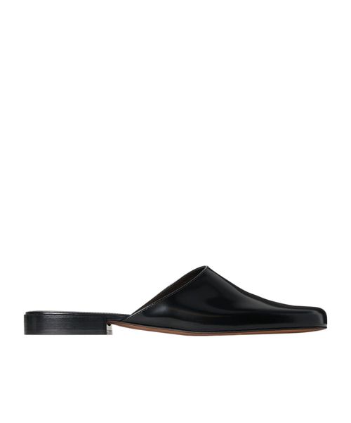 Penelope leather mules