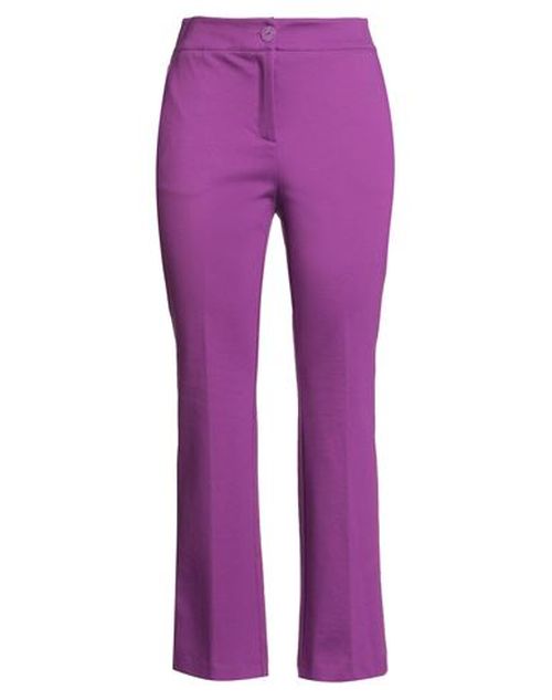 Woman Pants Mauve Size 4 Viscose, Polyester, Elastane