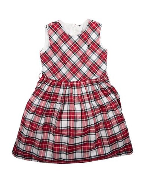 Kid Girl Kids' dress Red Size 10 Polyester