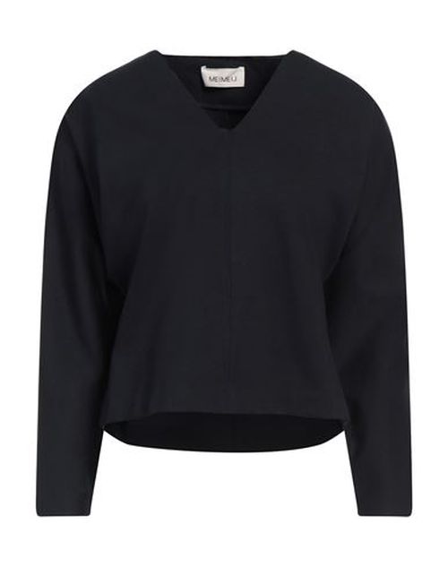 Meimeij Woman Top Midnight blue Size 2 Viscose, Polyamide, Elastane