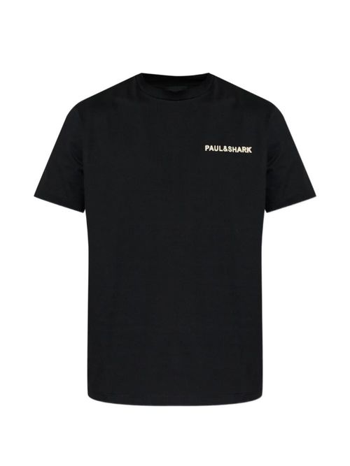 Black Crewneck Logo T-Shirt
