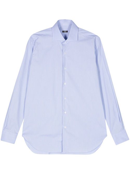 Poplin cotton shirt - Blue