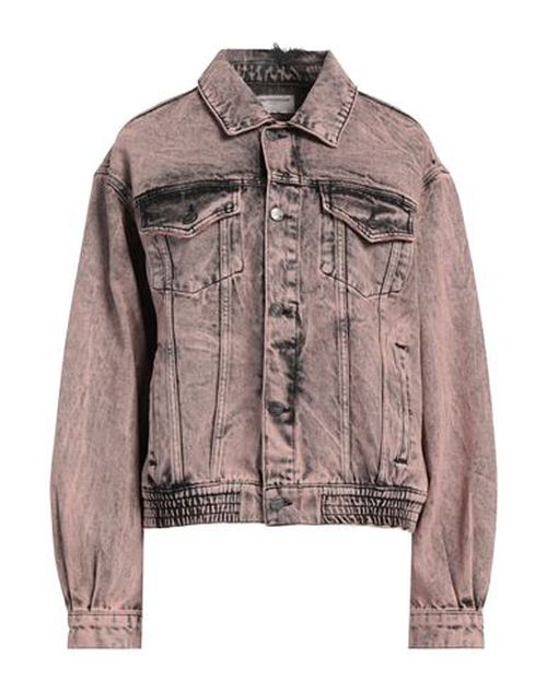 One Teaspoon Woman Denim outerwear Antique rose Size XS Cotton