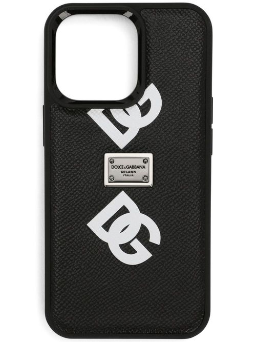 Logo-print Iphone Pro Max case - Black