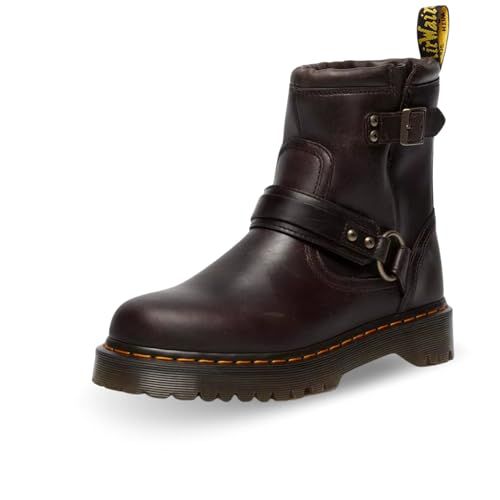 Dr. Martens Unisex Anistone Harness Motorcycle Boot