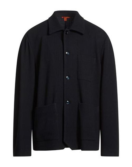 Man Jacket Midnight blue Size 36 Polyamide, Acrylic, Wool, Elastane