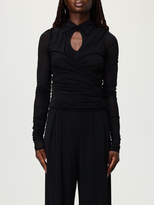 Top Woman color Black