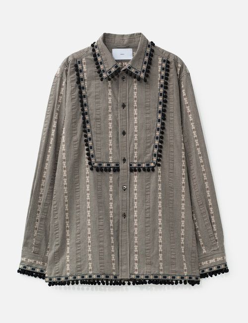 Dobby Ponpon Shirt