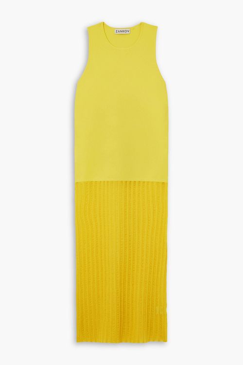 Knitted midi dress