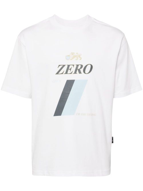 Logo-print cotton T-shirt - White
