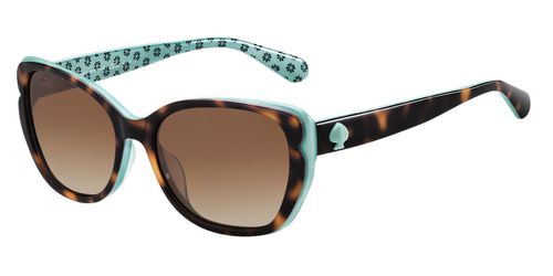 Kate Spade Augusta/G/S 2NL/LA Men's Sunglasses Tortoiseshell Size 54