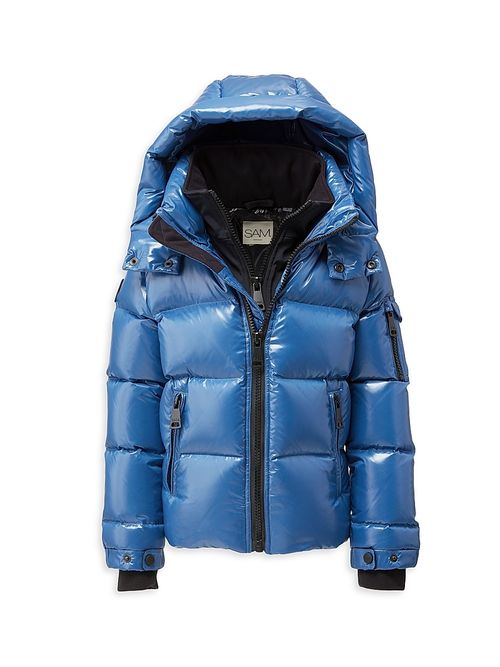 Little Boy's & Boy's Glacier Down Puffer Jacket - Ocean