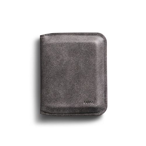Apex Note Sleeve Full Size Molded Leather Wallet Pepper Blue