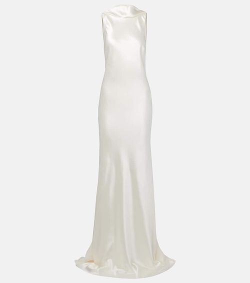 Bridal Arlo wool and silk gown