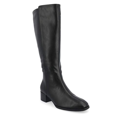 Women's Devri Wide Calf Tall Boots (Black)