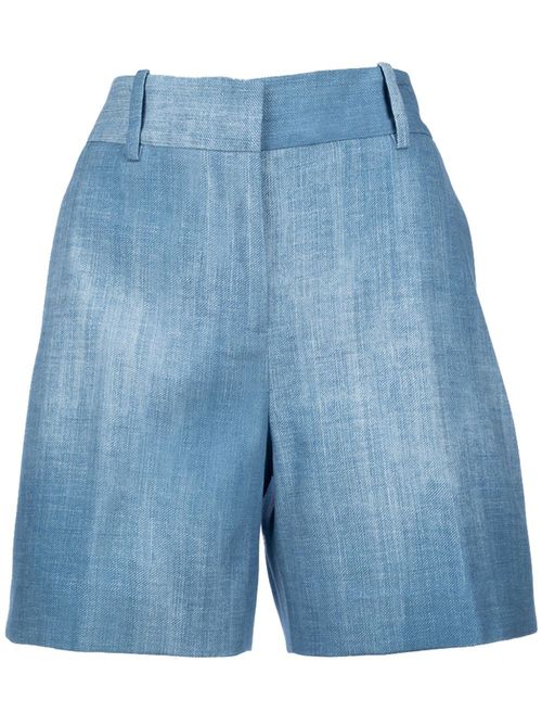 Tailored shorts - Blue