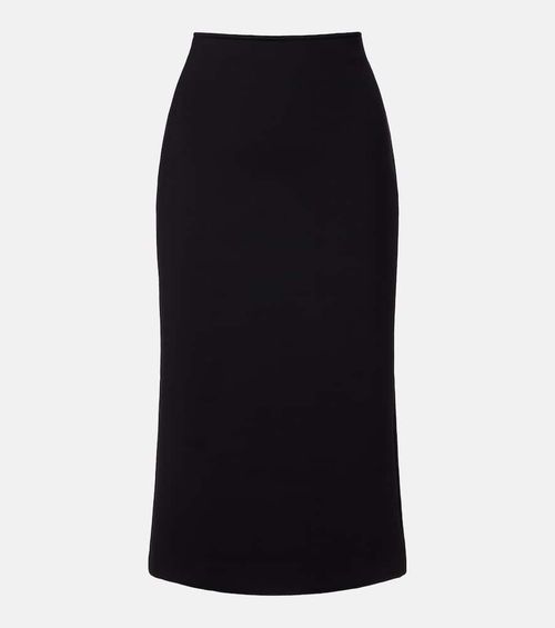 Midnight Grace high-rise jersey pencil skirt