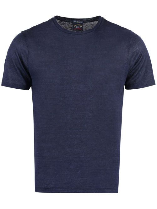 Linen t-shirt - Blue