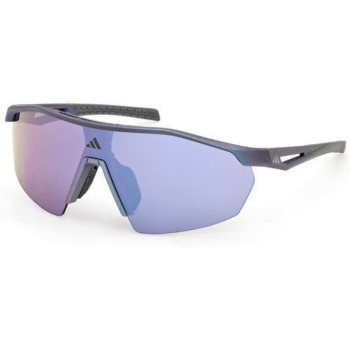 Adidas Sport Unisex Adidas Sport SP0116 ANEMOS LIGHT S 97Z Sunglasses Injected Green Violet Mask Norma