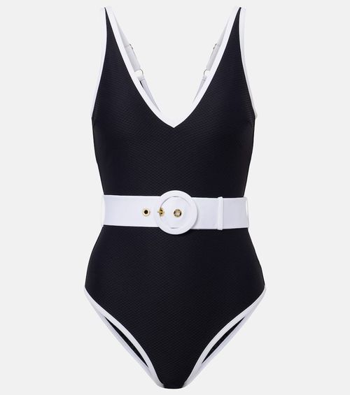 Pampelonne belted swimsuit