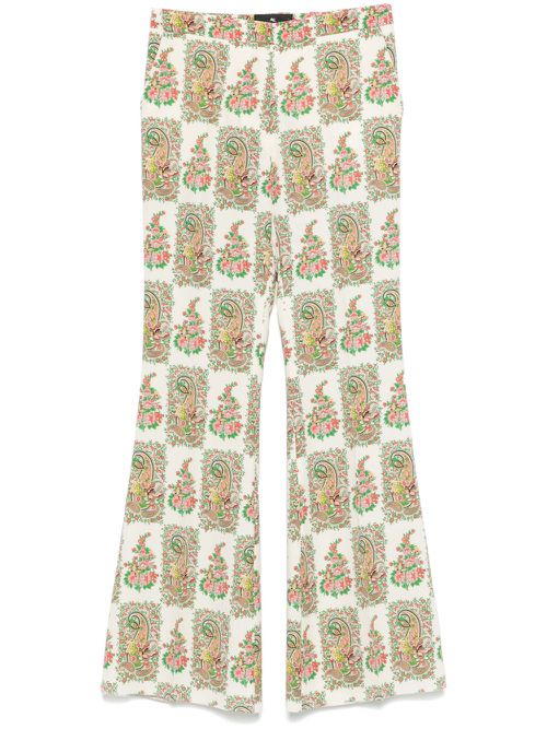 Paisley trousers - Neutrals