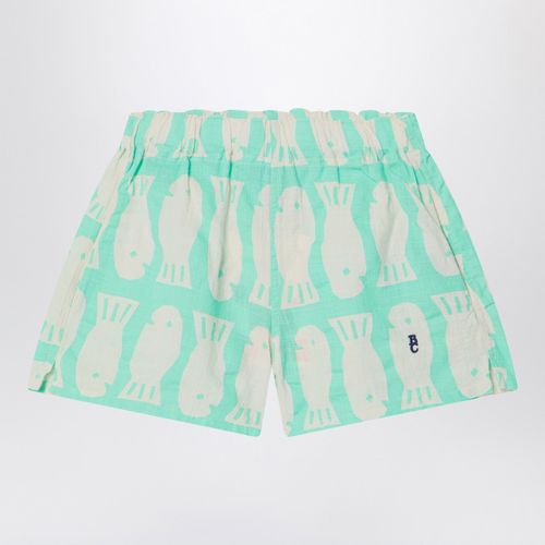 Bobo Choses Lucky Fish Aqua Green Short