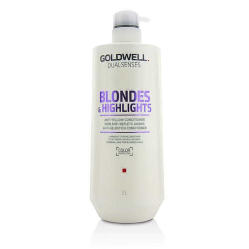 Dual Senses Blondes & Highlights Anti-Yellow Conditioner (Luminosity For Blonde Hair) - 33.8oz