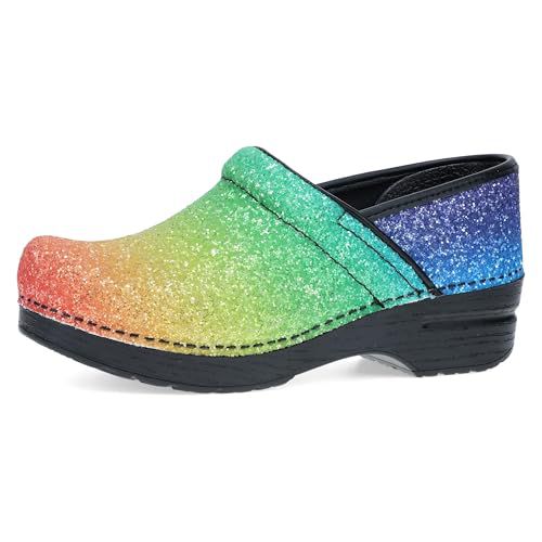Dansko Professional Glitter Slip-On Clogs for Women