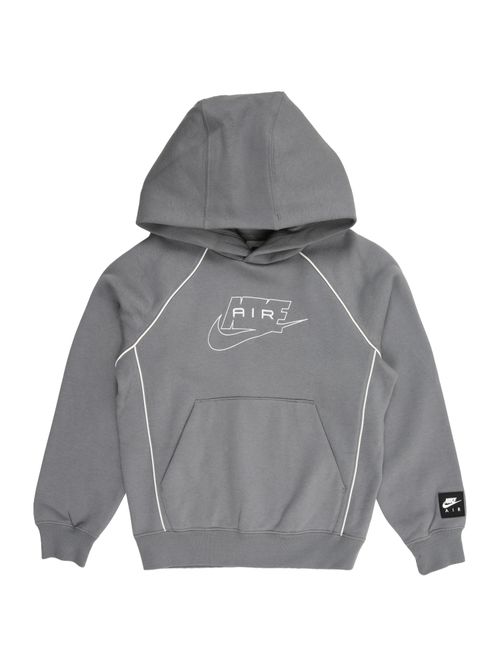 Nike Sportswear Felpa 'AIR' grigio scuro / bianco