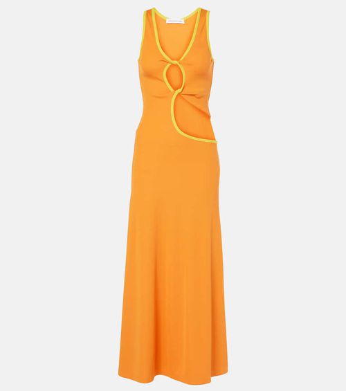 Open Twist maxi dress
